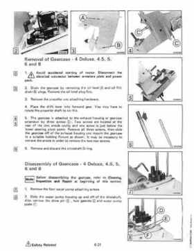 1984 Johnson Evinrude 2 thru V-6 Service Repair Manual P/N 394607, Page 412