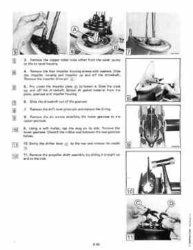 1984 Johnson Evinrude 2 thru V-6 Service Repair Manual P/N 394607, Page 435