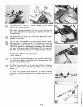 1984 Johnson Evinrude 2 thru V-6 Service Repair Manual P/N 394607, Page 436