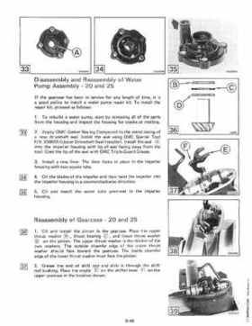 1984 Johnson Evinrude 2 thru V-6 Service Repair Manual P/N 394607, Page 439