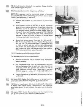 1984 Johnson Evinrude 2 thru V-6 Service Repair Manual P/N 394607, Page 441