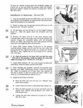 1984 Johnson Evinrude 2 thru V-6 Service Repair Manual P/N 394607, Page 442
