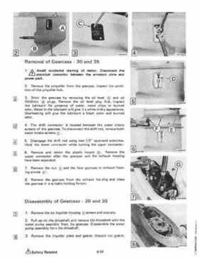 1984 Johnson Evinrude 2 thru V-6 Service Repair Manual P/N 394607, Page 445