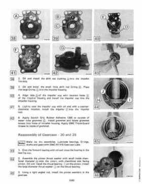 1984 Johnson Evinrude 2 thru V-6 Service Repair Manual P/N 394607, Page 451