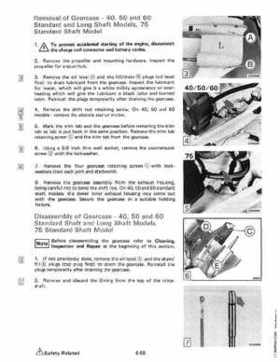 1984 Johnson Evinrude 2 thru V-6 Service Repair Manual P/N 394607, Page 460