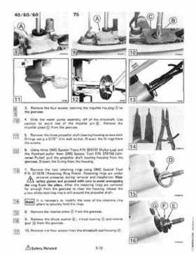 1984 Johnson Evinrude 2 thru V-6 Service Repair Manual P/N 394607, Page 461