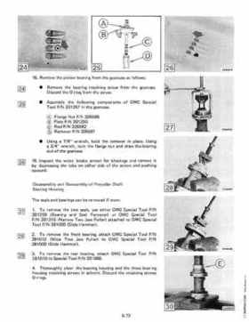 1984 Johnson Evinrude 2 thru V-6 Service Repair Manual P/N 394607, Page 463