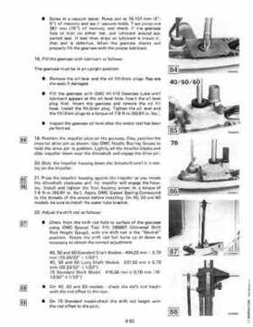1984 Johnson Evinrude 2 thru V-6 Service Repair Manual P/N 394607, Page 473