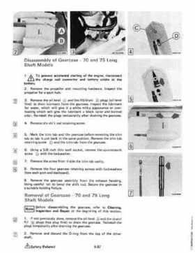 1984 Johnson Evinrude 2 thru V-6 Service Repair Manual P/N 394607, Page 478