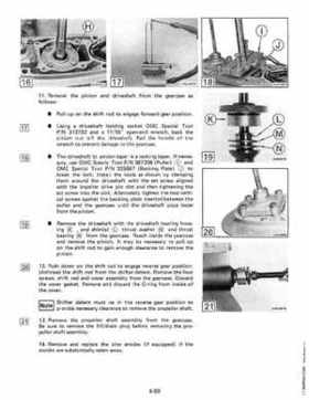 1984 Johnson Evinrude 2 thru V-6 Service Repair Manual P/N 394607, Page 480
