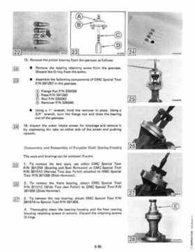 1984 Johnson Evinrude 2 thru V-6 Service Repair Manual P/N 394607, Page 481