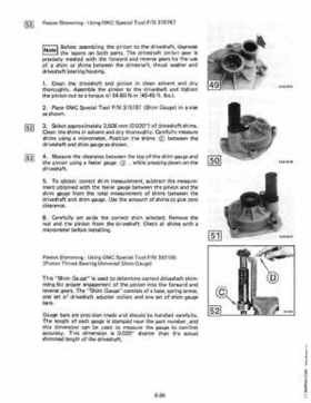 1984 Johnson Evinrude 2 thru V-6 Service Repair Manual P/N 394607, Page 486