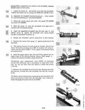 1984 Johnson Evinrude 2 thru V-6 Service Repair Manual P/N 394607, Page 487
