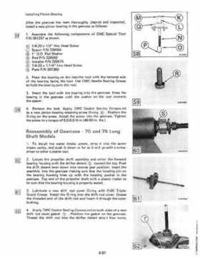 1984 Johnson Evinrude 2 thru V-6 Service Repair Manual P/N 394607, Page 488