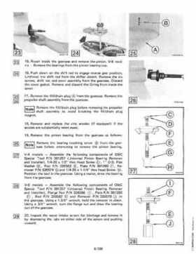 1984 Johnson Evinrude 2 thru V-6 Service Repair Manual P/N 394607, Page 499