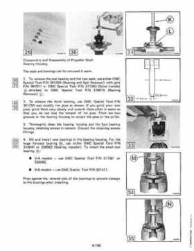 1984 Johnson Evinrude 2 thru V-6 Service Repair Manual P/N 394607, Page 500