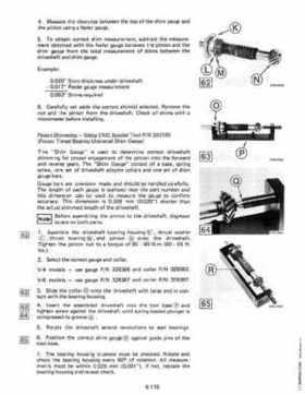 1984 Johnson Evinrude 2 thru V-6 Service Repair Manual P/N 394607, Page 506