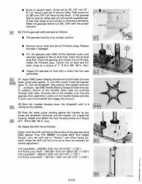 1984 Johnson Evinrude 2 thru V-6 Service Repair Manual P/N 394607, Page 510