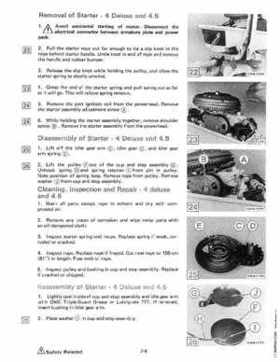 1984 Johnson Evinrude 2 thru V-6 Service Repair Manual P/N 394607, Page 518