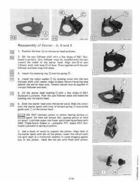 1984 Johnson Evinrude 2 thru V-6 Service Repair Manual P/N 394607, Page 522