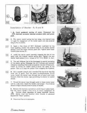 1984 Johnson Evinrude 2 thru V-6 Service Repair Manual P/N 394607, Page 523