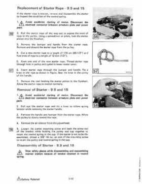 1984 Johnson Evinrude 2 thru V-6 Service Repair Manual P/N 394607, Page 524