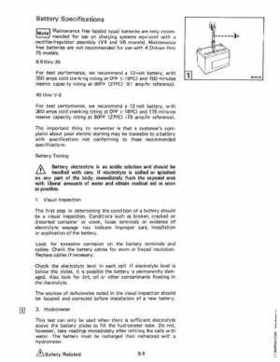 1984 Johnson Evinrude 2 thru V-6 Service Repair Manual P/N 394607, Page 539