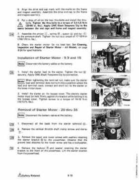 1984 Johnson Evinrude 2 thru V-6 Service Repair Manual P/N 394607, Page 554