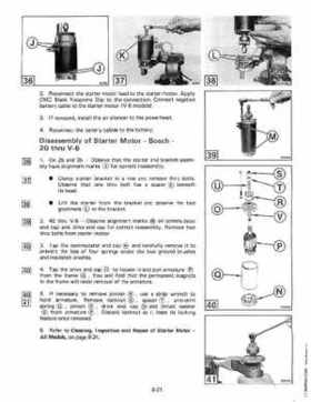 1984 Johnson Evinrude 2 thru V-6 Service Repair Manual P/N 394607, Page 556