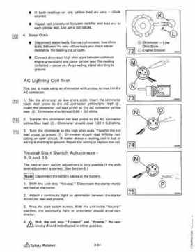 1984 Johnson Evinrude 2 thru V-6 Service Repair Manual P/N 394607, Page 566