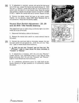 1984 Johnson Evinrude 2 thru V-6 Service Repair Manual P/N 394607, Page 567