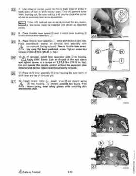 1984 Johnson Evinrude 2 thru V-6 Service Repair Manual P/N 394607, Page 587