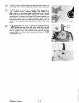 1984 Johnson Evinrude 2 thru V-6 Service Repair Manual P/N 394607, Page 592