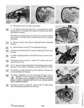 1984 Johnson Evinrude 2 thru V-6 Service Repair Manual P/N 394607, Page 598