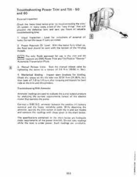 1984 Johnson Evinrude 2 thru V-6 Service Repair Manual P/N 394607, Page 614