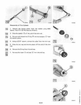 1984 Johnson Evinrude 2 thru V-6 Service Repair Manual P/N 394607, Page 629
