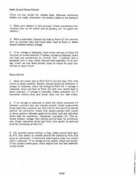 1984 Johnson Evinrude 2 thru V-6 Service Repair Manual P/N 394607, Page 648