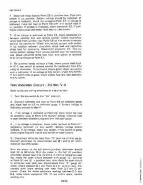 1984 Johnson Evinrude 2 thru V-6 Service Repair Manual P/N 394607, Page 649