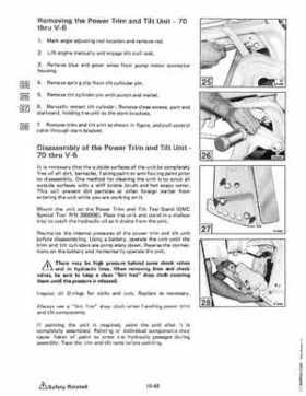 1984 Johnson Evinrude 2 thru V-6 Service Repair Manual P/N 394607, Page 652