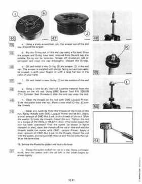 1984 Johnson Evinrude 2 thru V-6 Service Repair Manual P/N 394607, Page 655