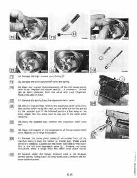 1984 Johnson Evinrude 2 thru V-6 Service Repair Manual P/N 394607, Page 659
