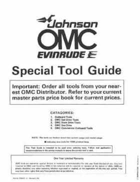 1984 Johnson Evinrude 2 thru V-6 Service Repair Manual P/N 394607, Page 671