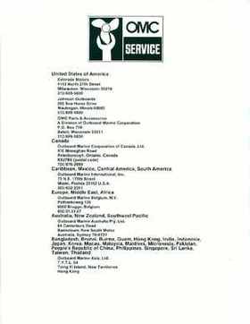 1984 Johnson Evinrude 2 thru V-6 Service Repair Manual P/N 394607, Page 713