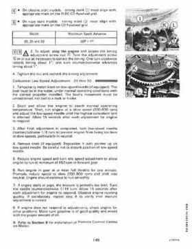 1985 Johnson/Evinrude 2 thru V-6 models service repair manual final edition P/N 507508, Page 68