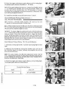 1985 Johnson/Evinrude 2 thru V-6 models service repair manual final edition P/N 507508, Page 75