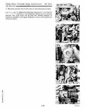 1985 Johnson/Evinrude 2 thru V-6 models service repair manual final edition P/N 507508, Page 77