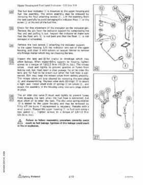 1985 Johnson/Evinrude 2 thru V-6 models service repair manual final edition P/N 507508, Page 125