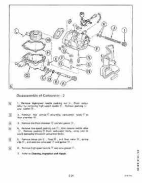 1985 Johnson/Evinrude 2 thru V-6 models service repair manual final edition P/N 507508, Page 136