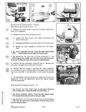 1985 Johnson/Evinrude 2 thru V-6 models service repair manual final edition P/N 507508, Page 141