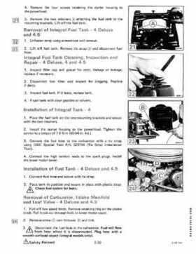 1985 Johnson/Evinrude 2 thru V-6 models service repair manual final edition P/N 507508, Page 142